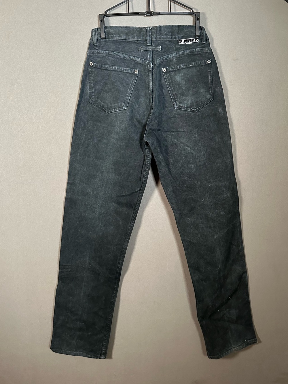 Jean Paul Gaultier Black Straight Leg Men's Jeans - Picture 2 of 16